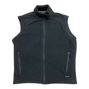 Patagonia Men's Synchilla Charcoal Gray Fleece Men's Winter Vest Size XL